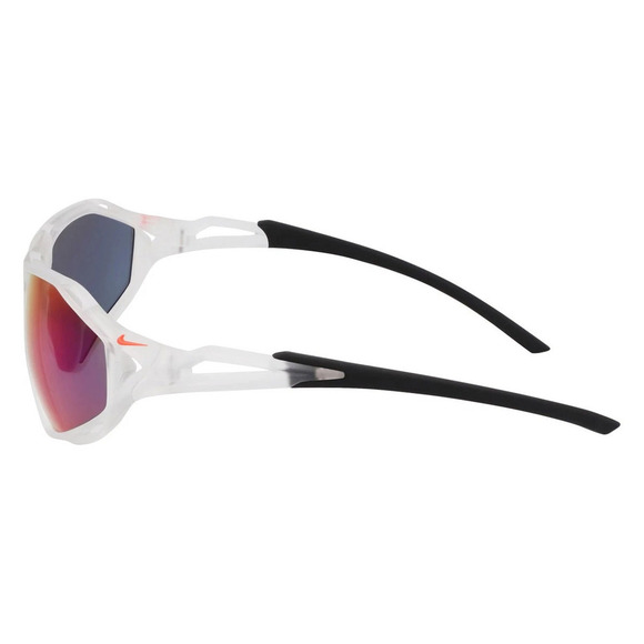 NWT Nike ZEUS-RISE-E-IF1113X-900 Matte Clear 63mm Sunglasses